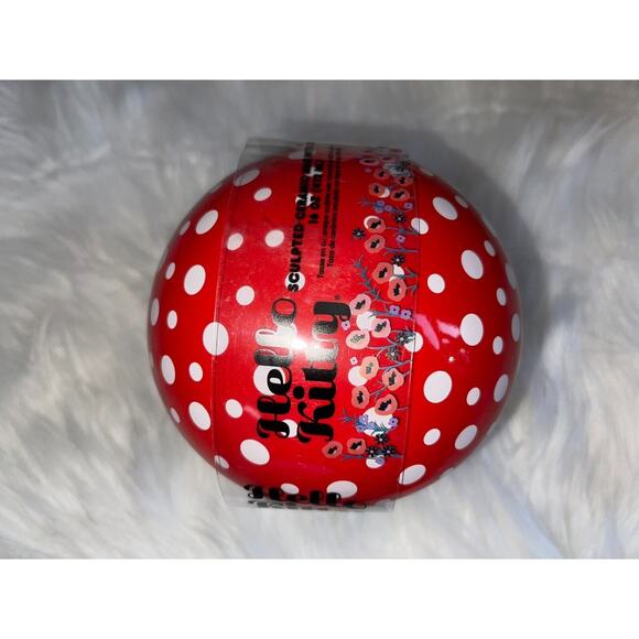 Sanrio Hello Kitty Mushroom Ceramic Mug with Lid 16 oz Cottage Core RED - Picture 6 of 8